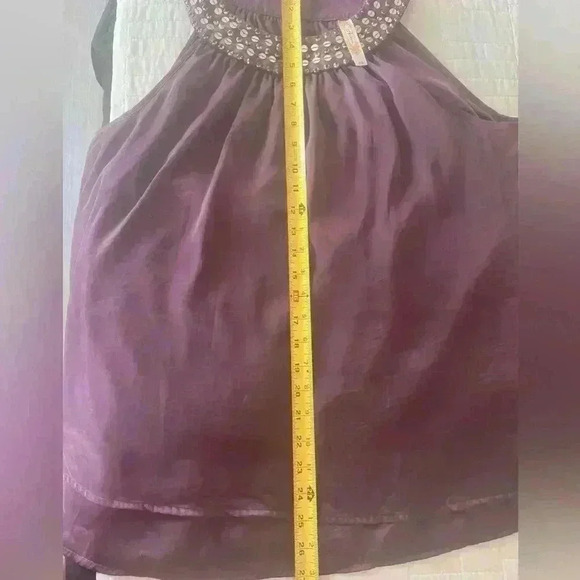 Adiva purple embellished top size 1X, Beautiful Detail, party - Picture 8 of 8